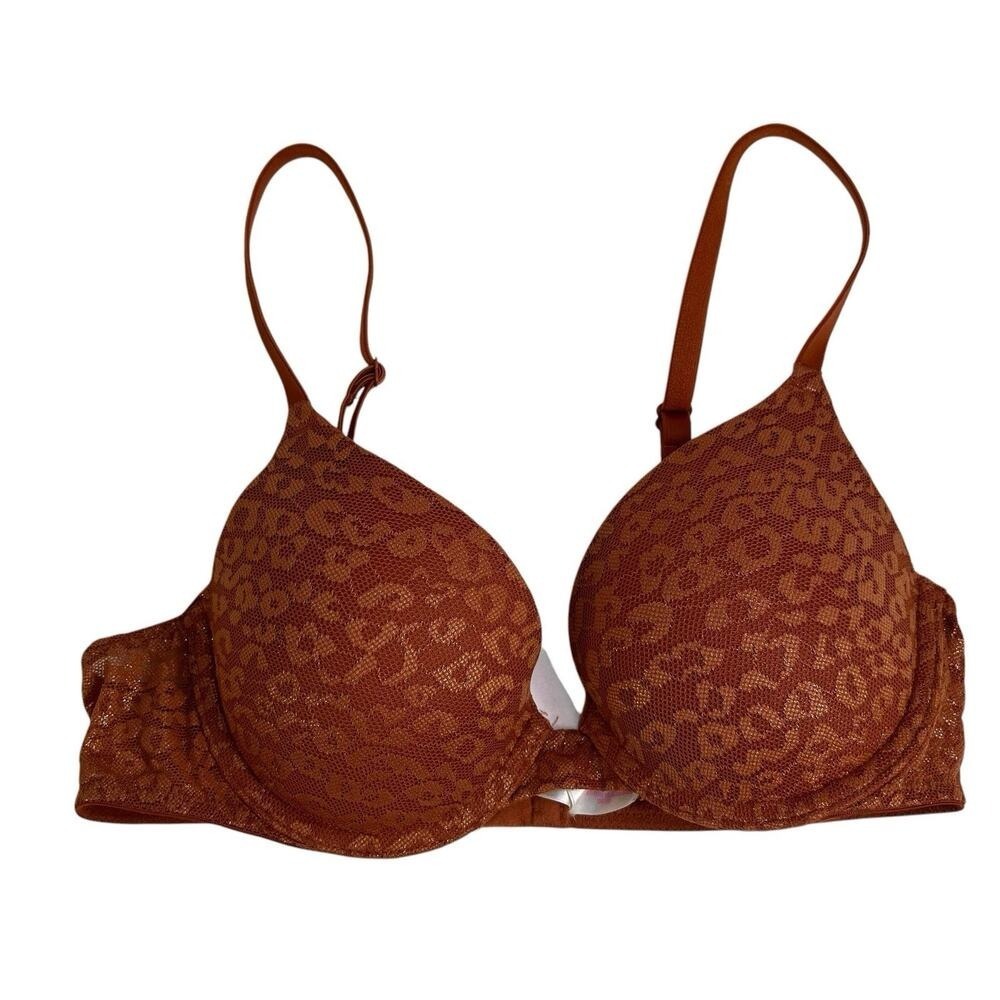 Victoria's Secret PINK 32B Bra Wear Everywhere Push-Up Underwire Padded Multiway